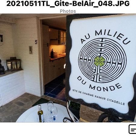 Gite De Charme Au Milieu Du Monde Namur Esterno foto